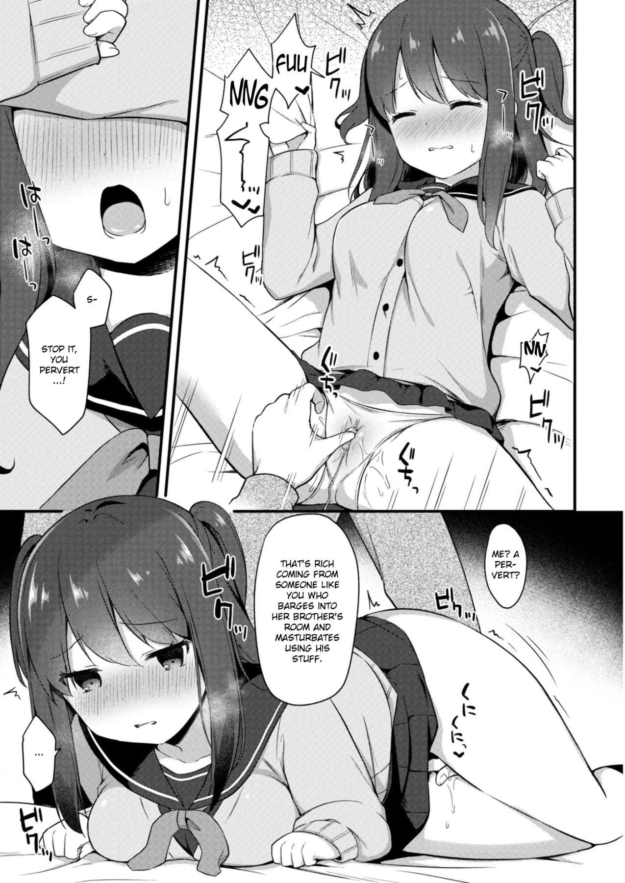 Hentai Manga Comic-Little Sister Temptation #3 Playing with Toys-Read-7